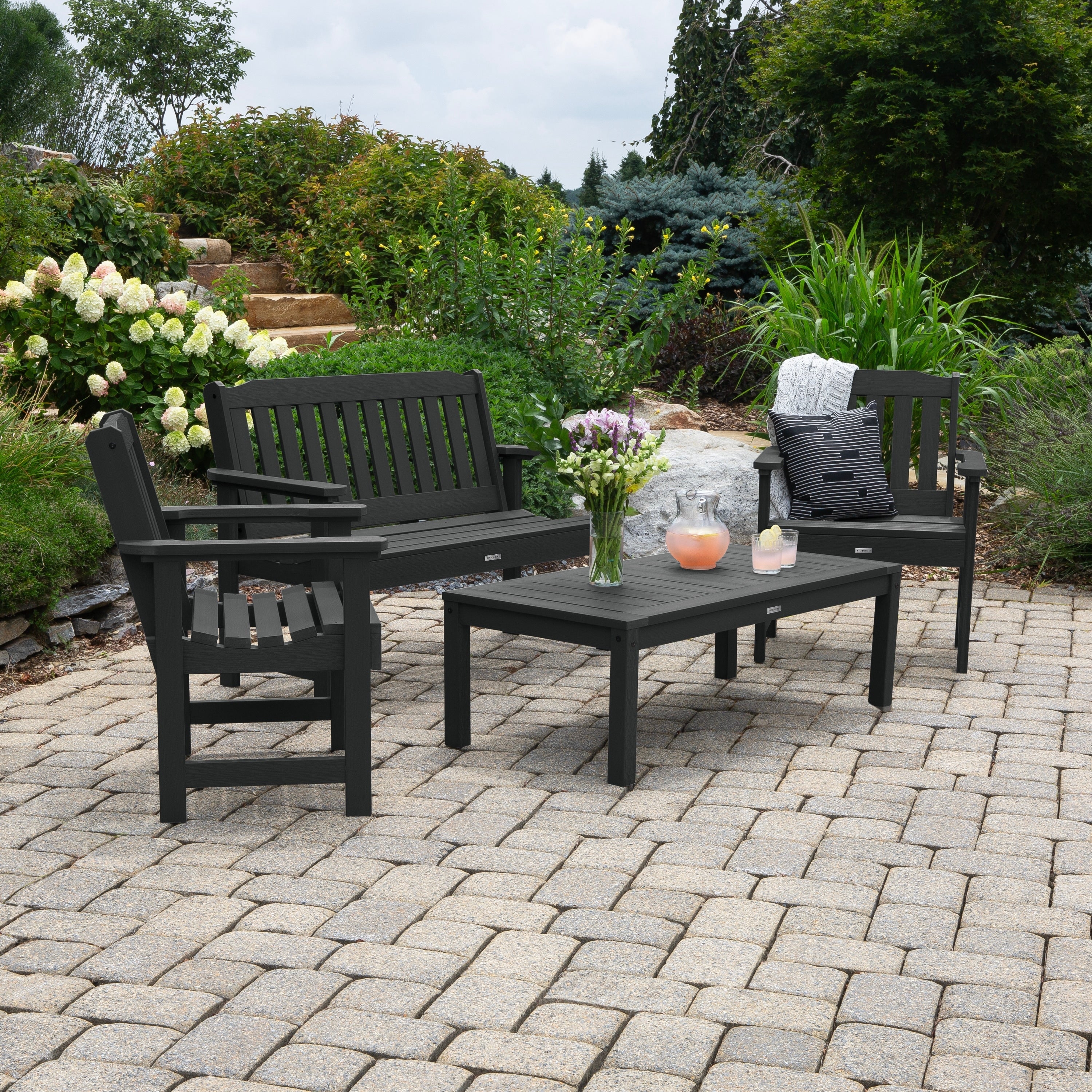 Ensemble de conversation 4 pièces HIGHWOOD Lehigh