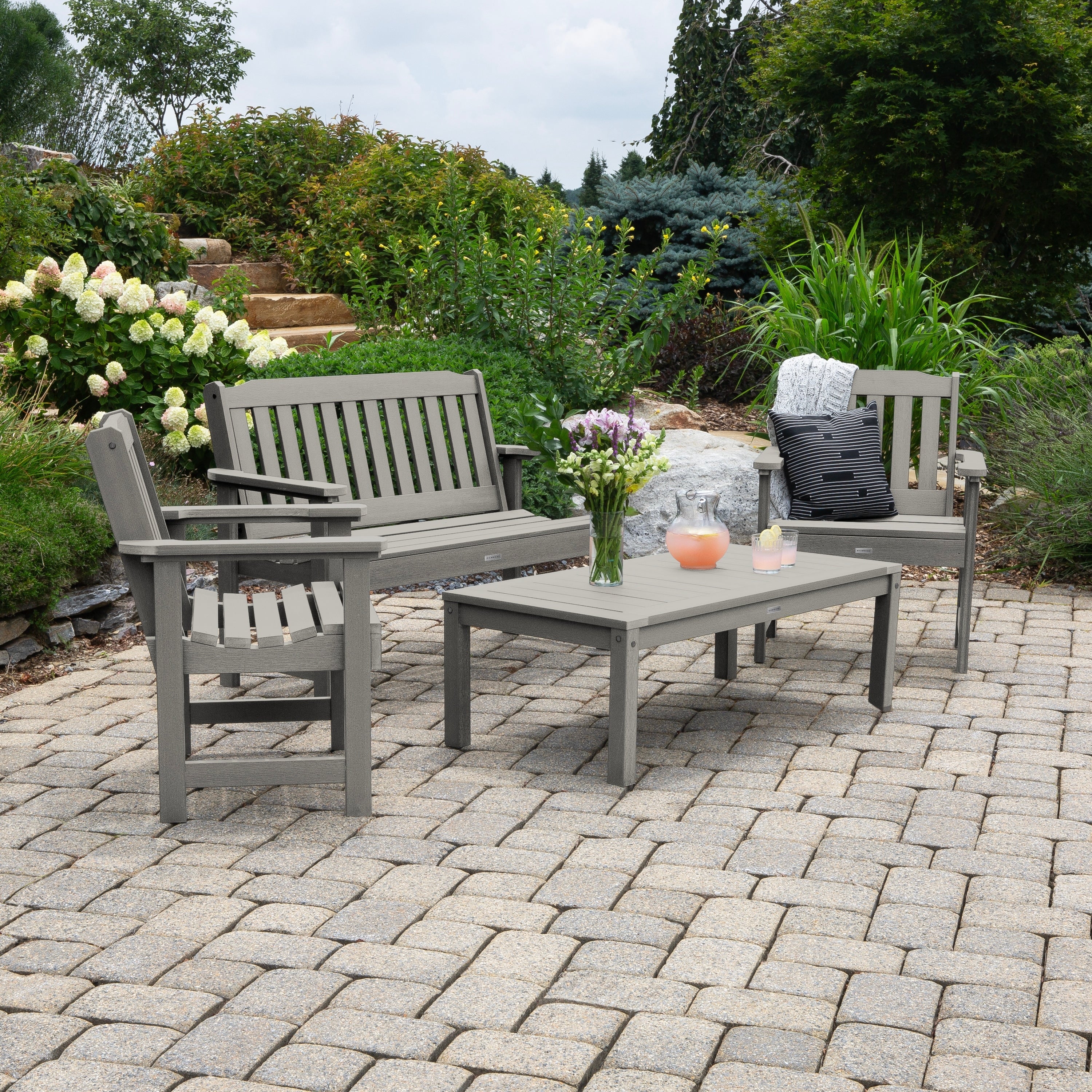 Ensemble de conversation 4 pièces HIGHWOOD Lehigh