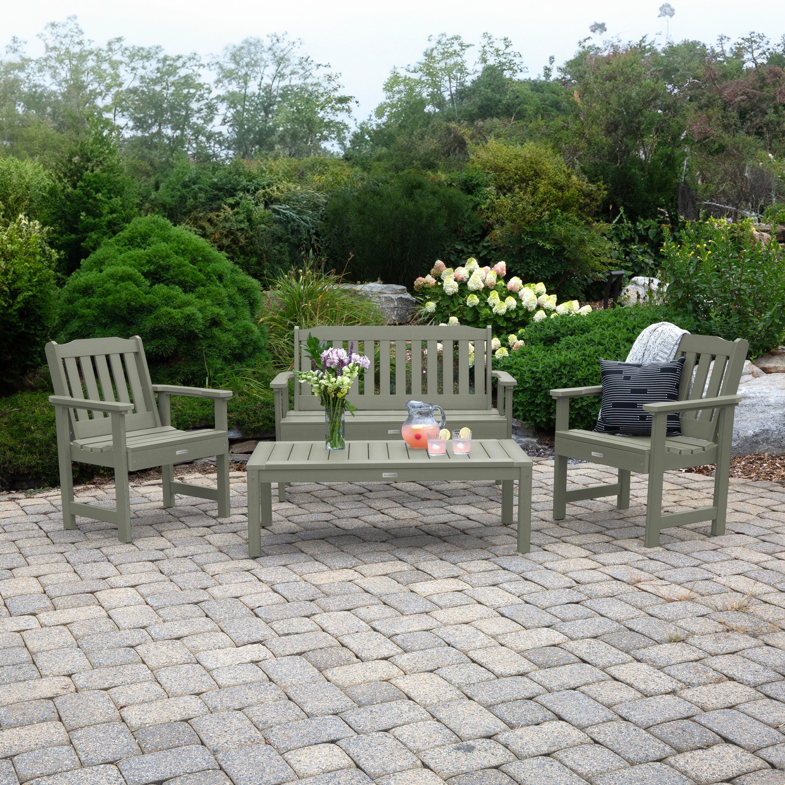 Ensemble de conversation 4 pièces HIGHWOOD Lehigh
