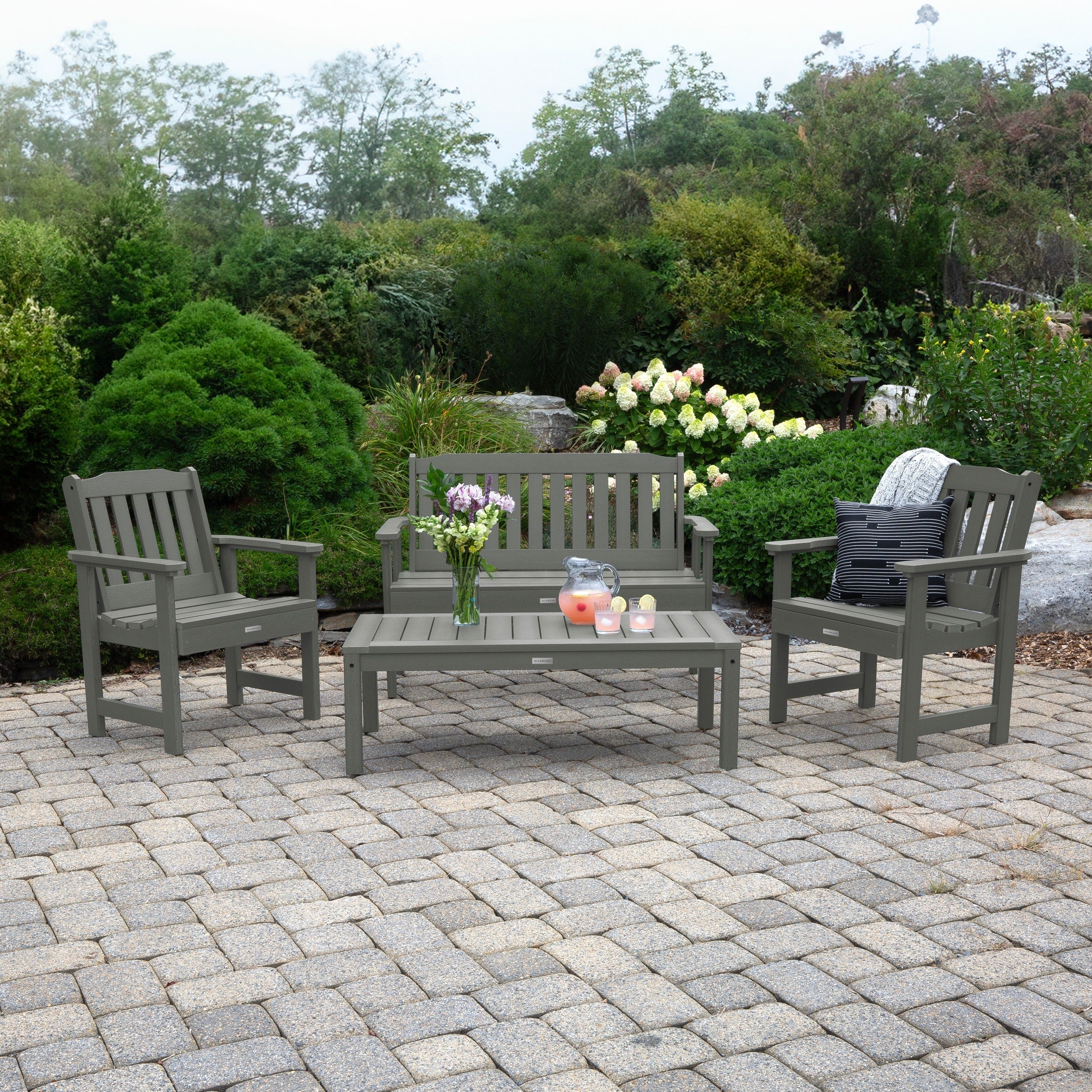 Ensemble de conversation 4 pièces HIGHWOOD Lehigh