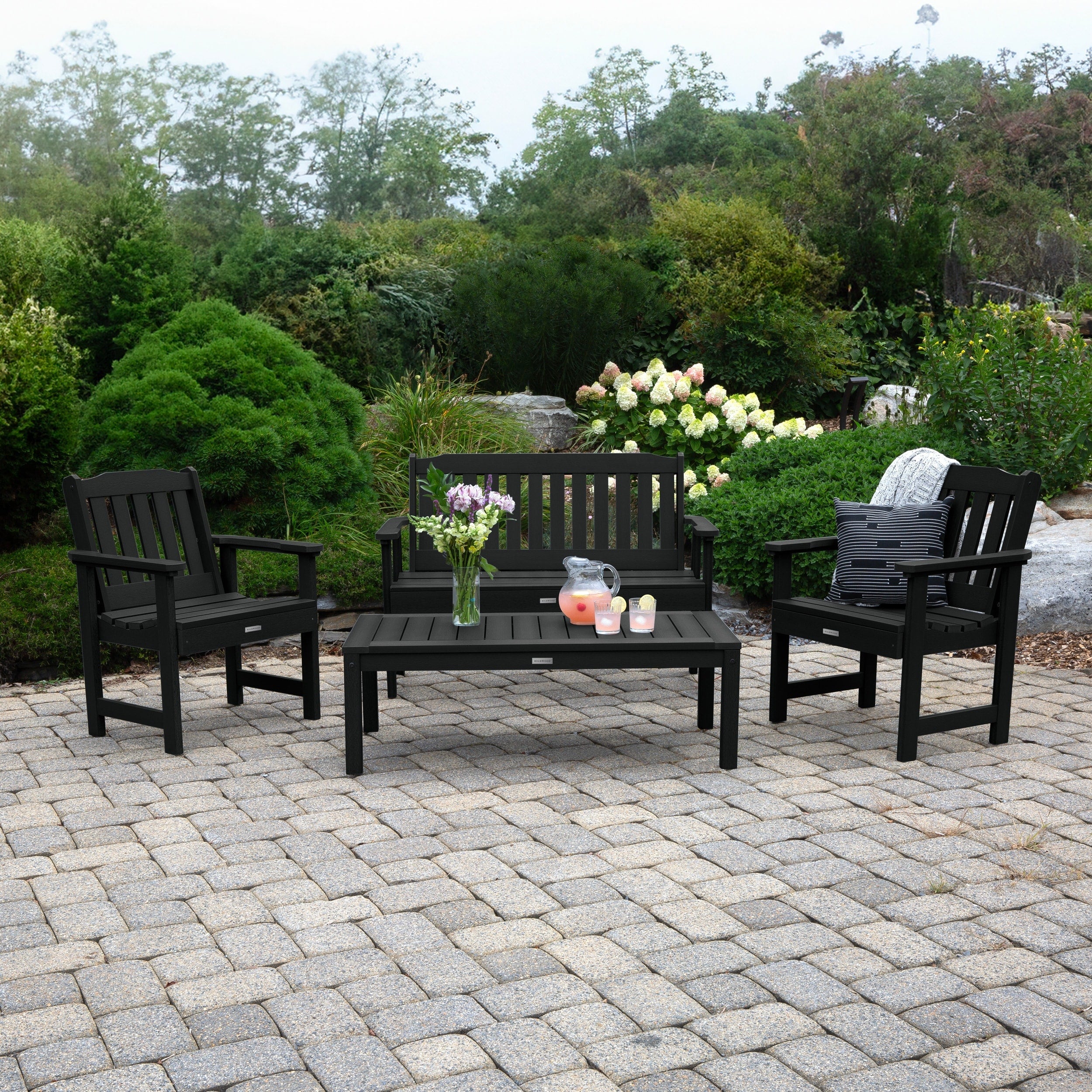 Ensemble de conversation 4 pièces HIGHWOOD Lehigh