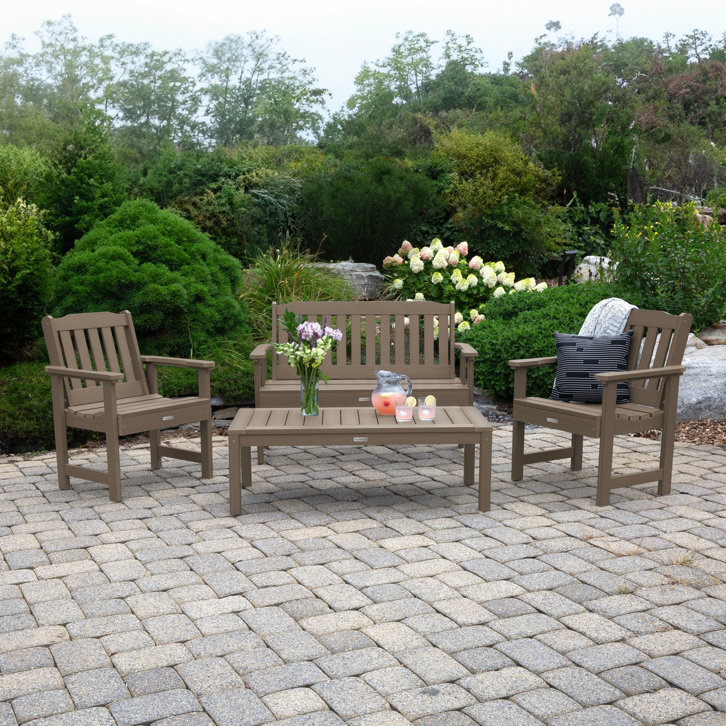 Ensemble de conversation 4 pièces HIGHWOOD Lehigh