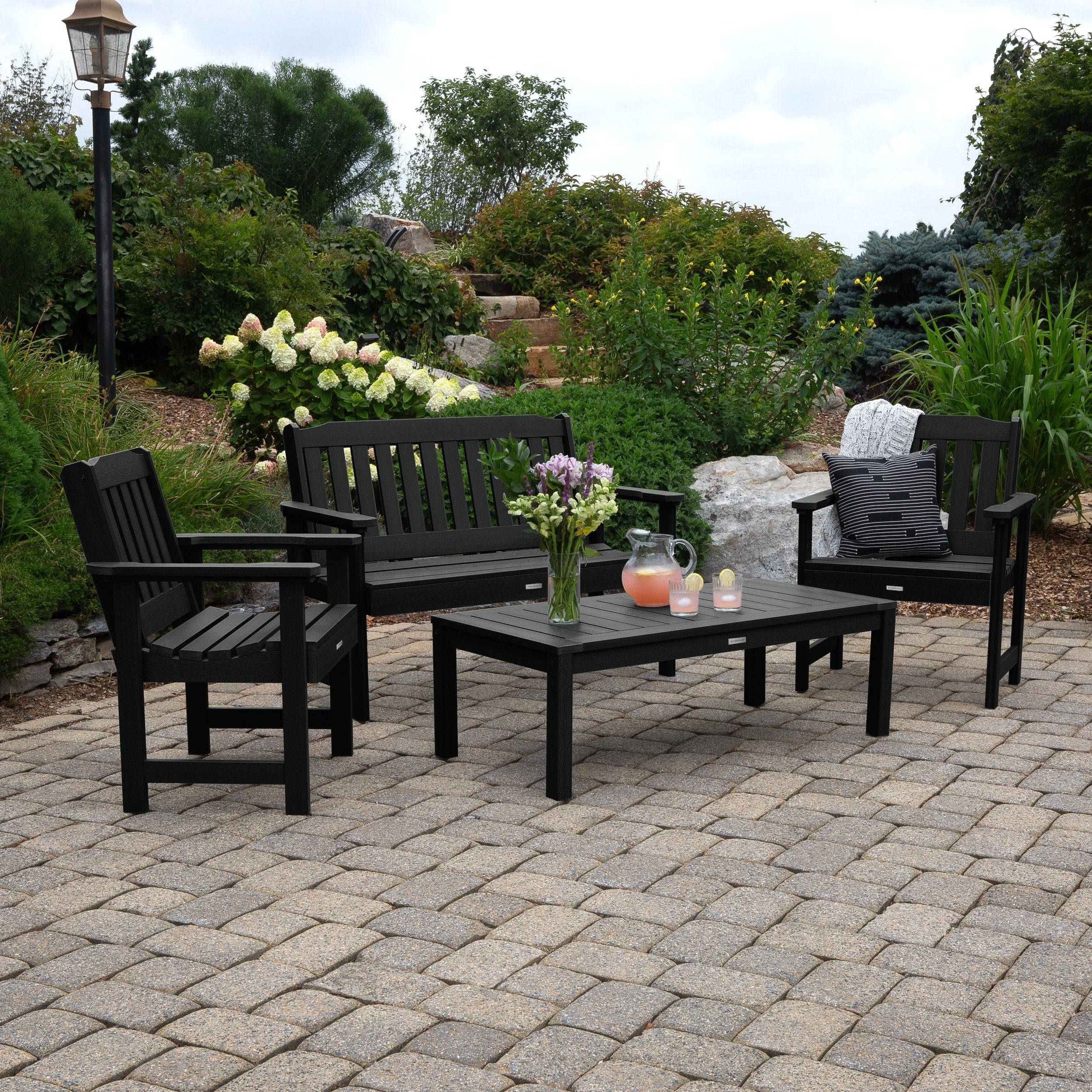 Ensemble de conversation 4 pièces HIGHWOOD Lehigh