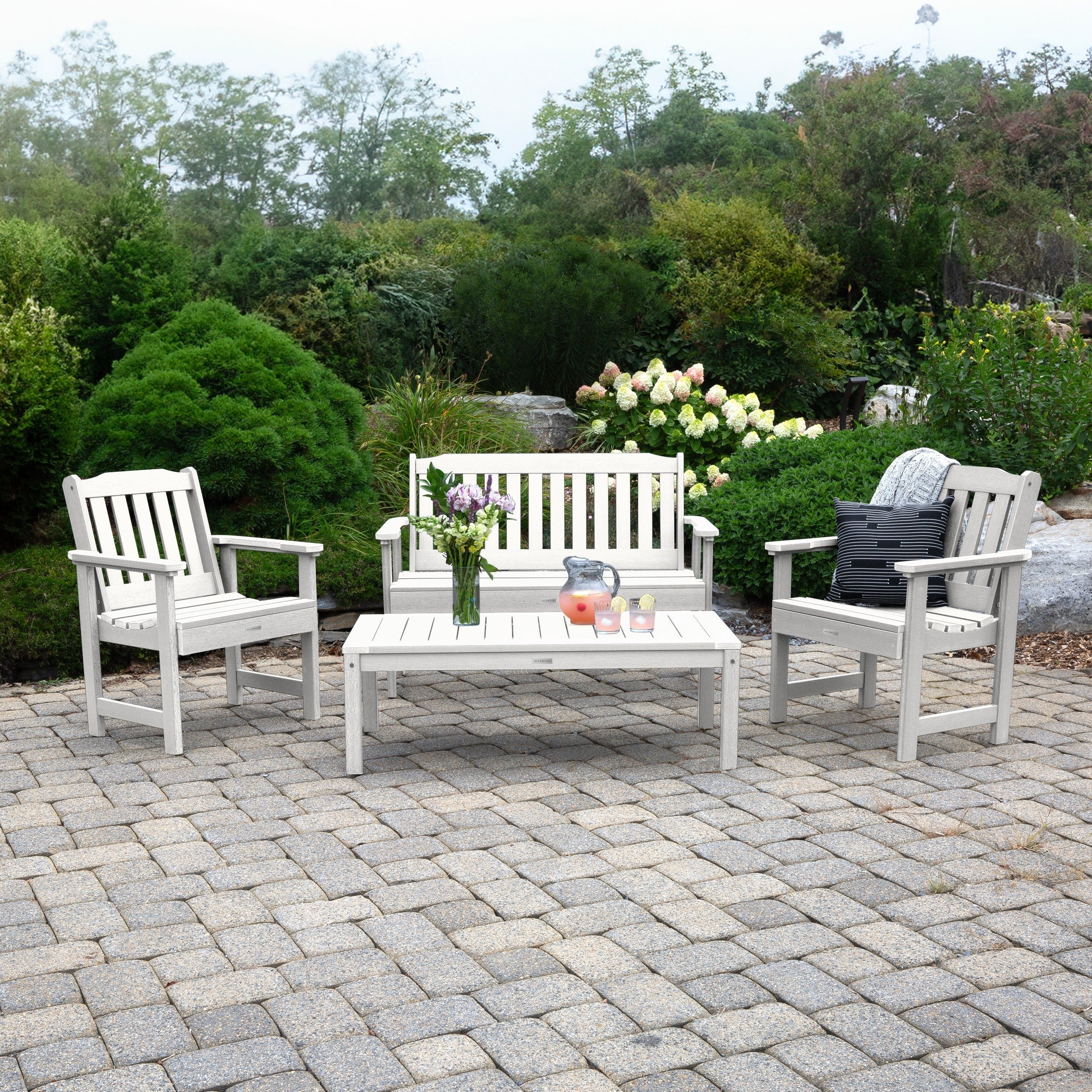 Ensemble de conversation 4 pièces HIGHWOOD Lehigh