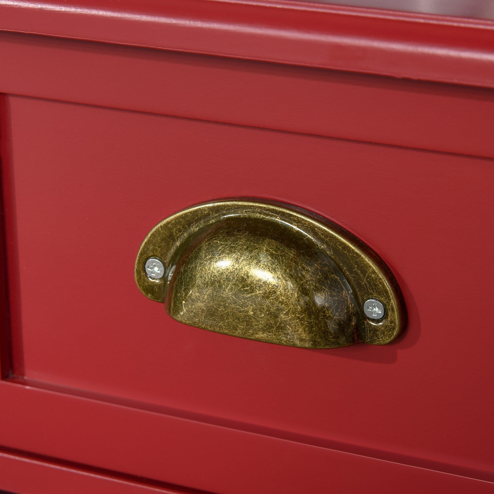 Table de chevet HOMCOM à 2 niveaux avec tiroir, table d'appoint étroite avec étagère inférieure, pour salon ou chambre