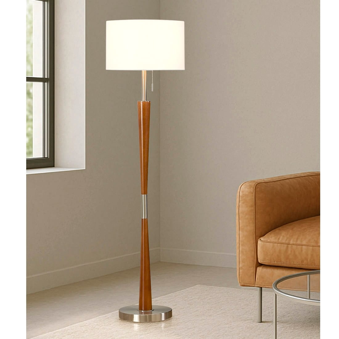 Lampadaire en bois HOMEGLAM Century 61H