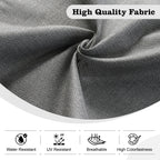 HOOOWOOO Ensemble de 10 canapés sectionnels en osier pour patio, pivotants et à bascule avec table pour foyer