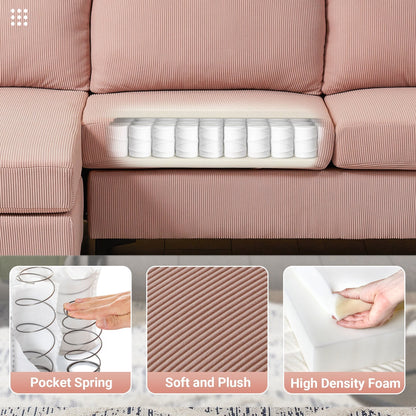 Canapé convertible moderne en polyester avec pieds en métal pour salon
