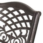 Ensemble de salle à manger en aluminium Hallandale Sarasota par Christopher Knight Home