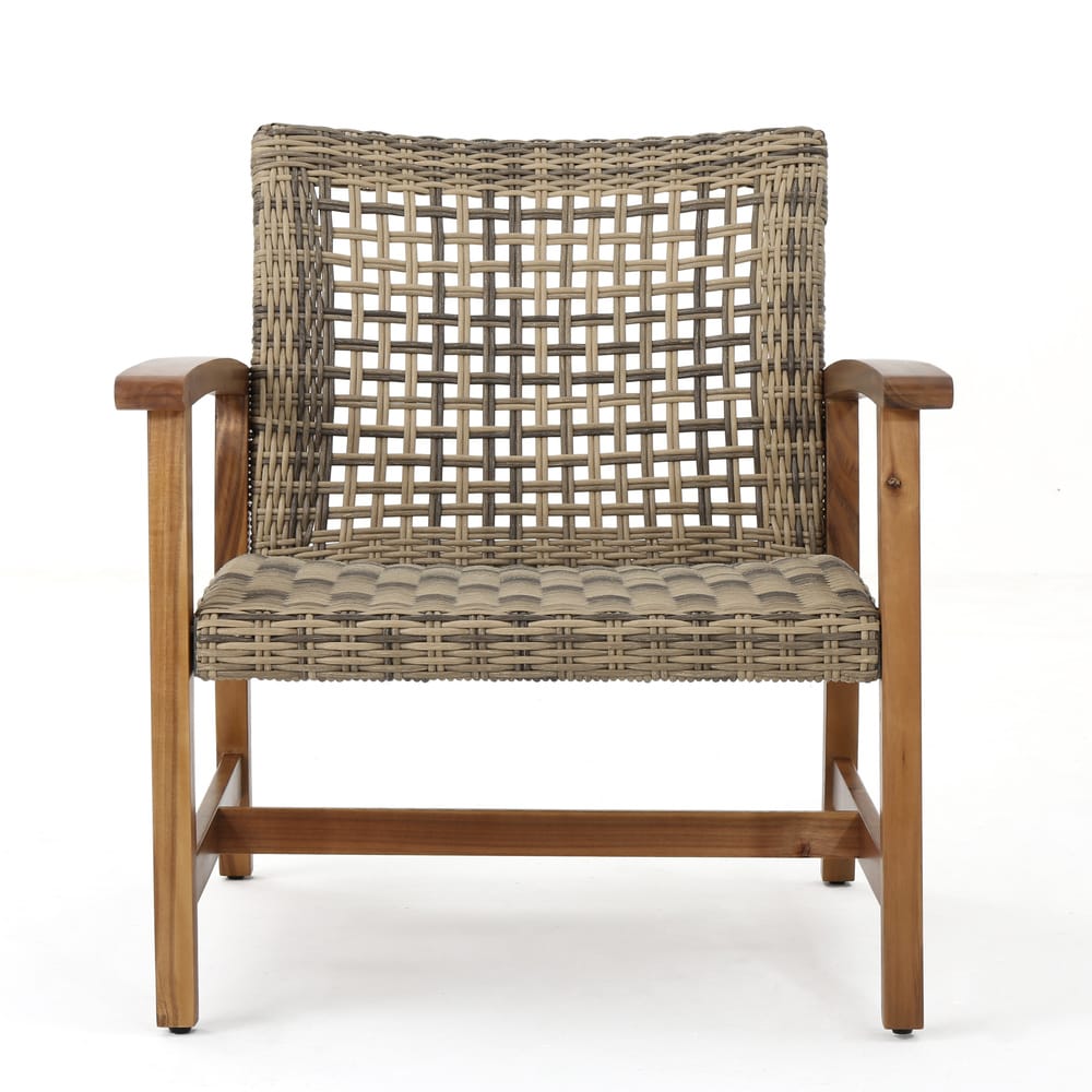 Fauteuil club d'extérieur Hampton (lot de 4) par Christopher Knight Home