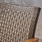 Fauteuil club d'extérieur Hampton (lot de 4) par Christopher Knight Home