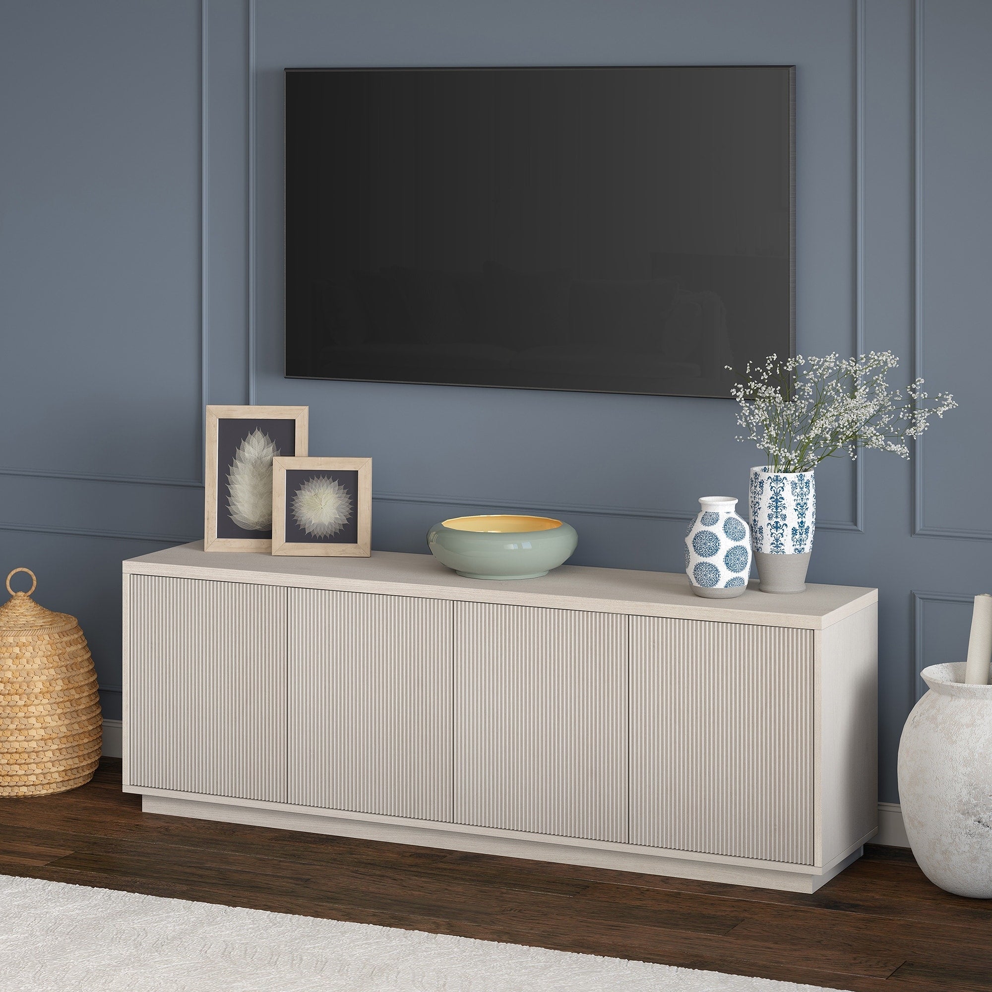 Hanson Rectangular TV Stand for TV's up to 75