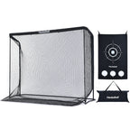 Filet de golf Haokelball 10x7,5 pieds, filet d'entraînement de golf avec toile cible, filet de frappe de golf robuste