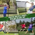 Filet de golf Haokelball 10x7,5 pieds, filet d'entraînement de golf avec toile cible, filet de frappe de golf robuste