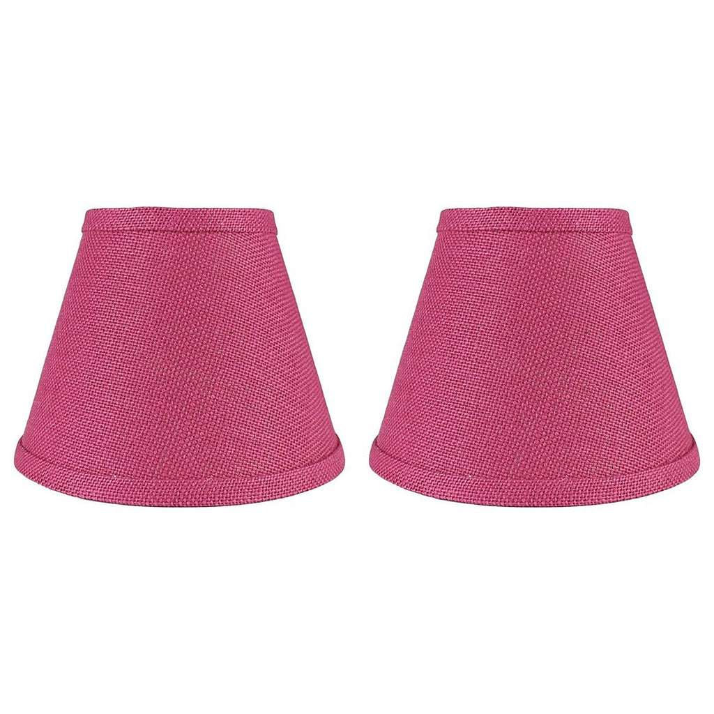 Abat-jour conique en imitation soie à couverture rigide, 12,7 cm en haut, 23,8 cm en bas, 17,8 cm en bas
