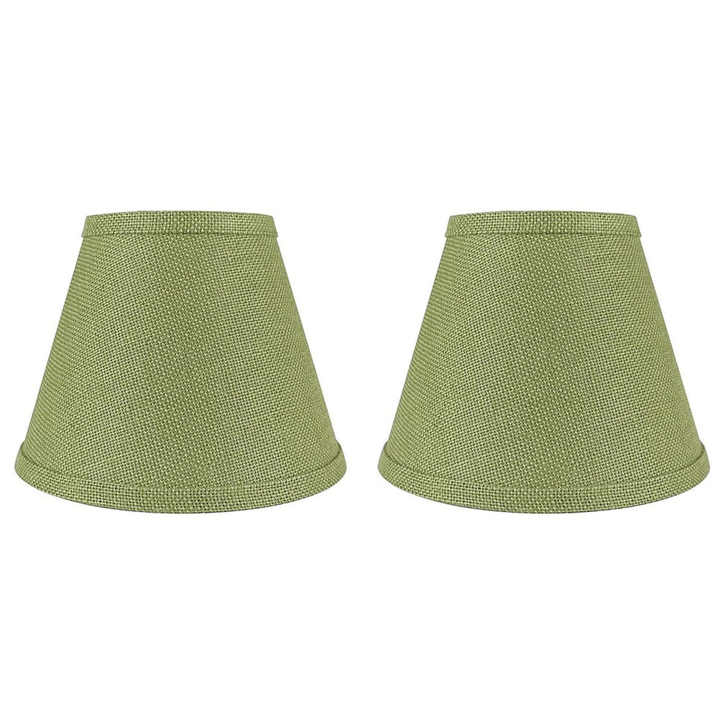 Abat-jour conique en imitation soie à couverture rigide, 12,7 cm en haut, 23,8 cm en bas, 17,8 cm en bas