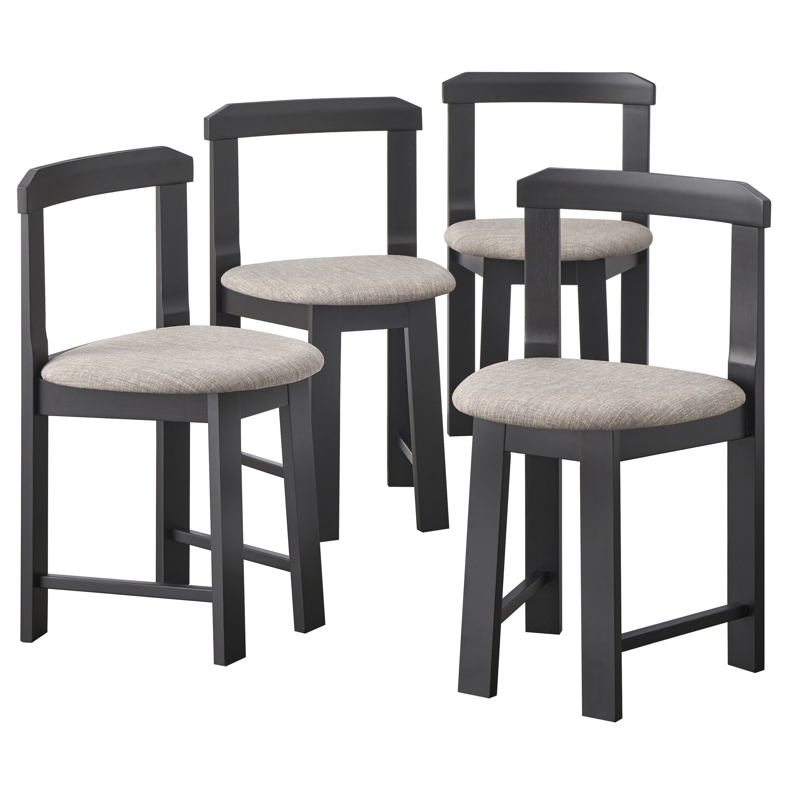 Ensemble de salle à manger rond compact Harrisburg Tobey 5 pièces