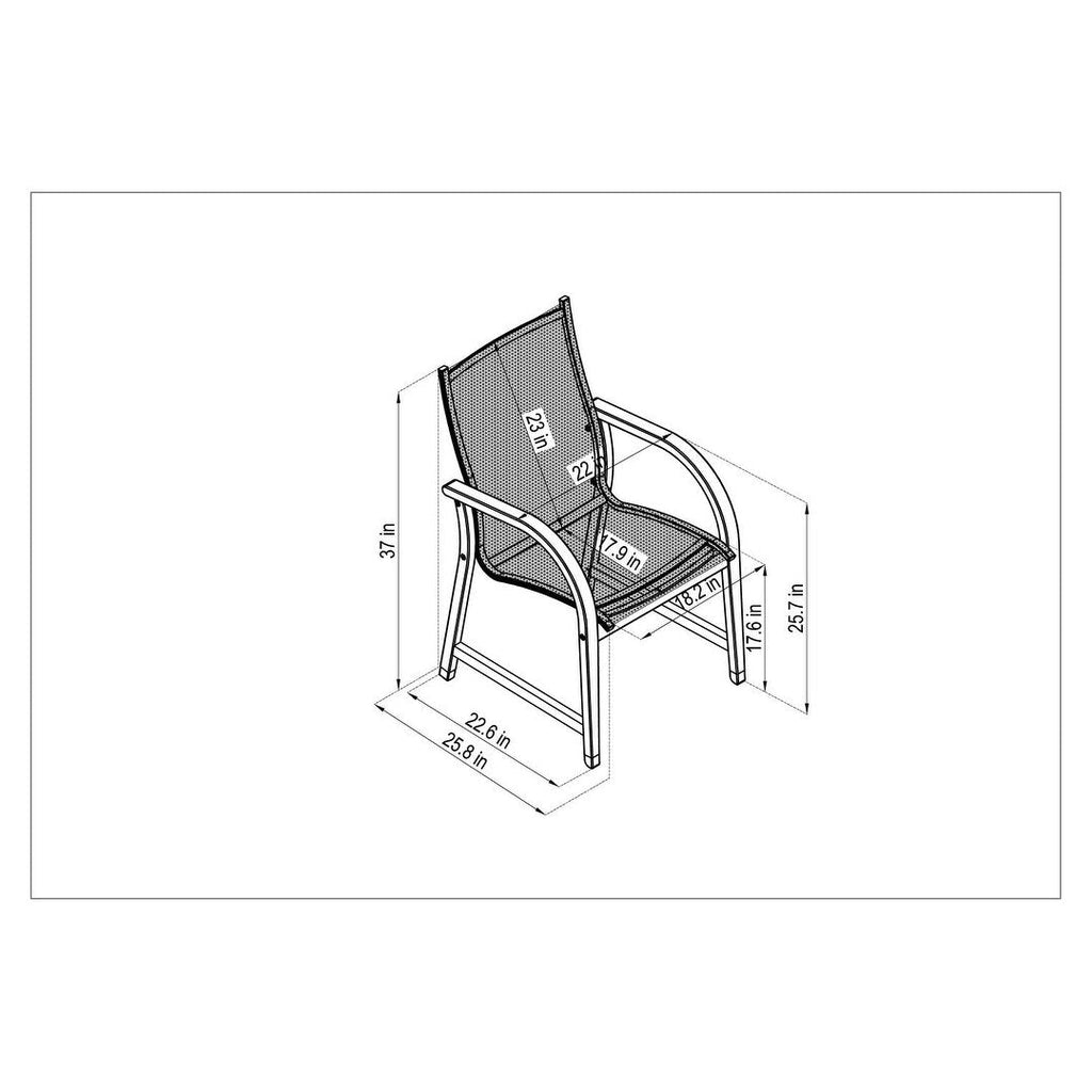 Ensemble de salle à manger d'extérieur ovale extensible de 9 pièces - 9 pièces