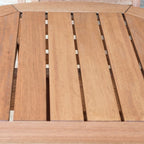 Ensemble de salle à manger d'extérieur Amazonia Miller 7 pièces en bois certifié FSC - 7 pièces