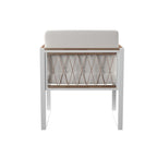 Chaises longues d'extérieur rembourrées en bois naturel SEI Furniture (lot de 2)