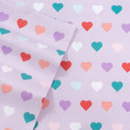 Parure de draps Hearts de Sweet Home Collection - Multi