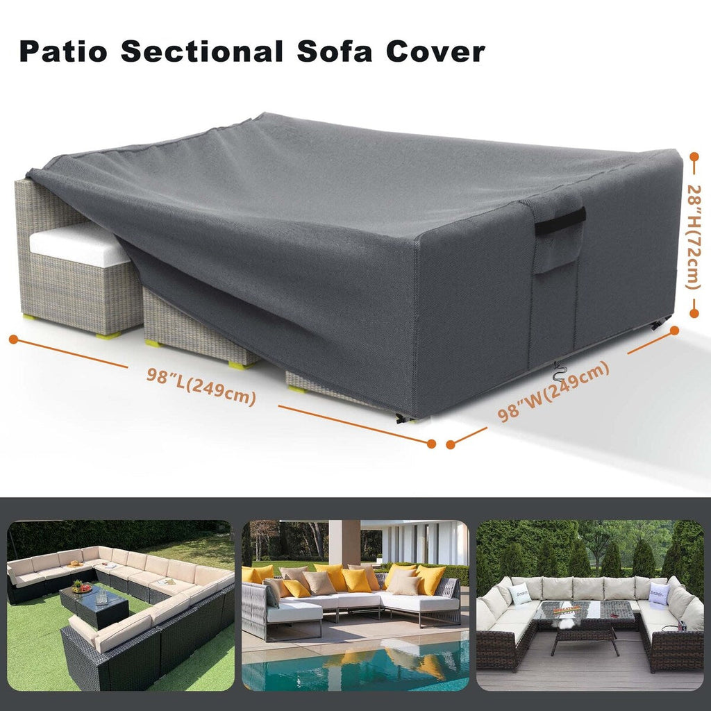 Heavy Duty Outdoor Furniture Cover Patio Waterproof Patio Set Cover