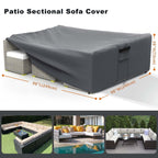 Heavy Duty Outdoor Furniture Cover Patio Waterproof Patio Set Cover