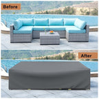 Heavy Duty Outdoor Furniture Cover Patio Waterproof Patio Set Cover