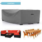 Heavy Duty Outdoor Furniture Cover Patio Waterproof Patio Set Cover