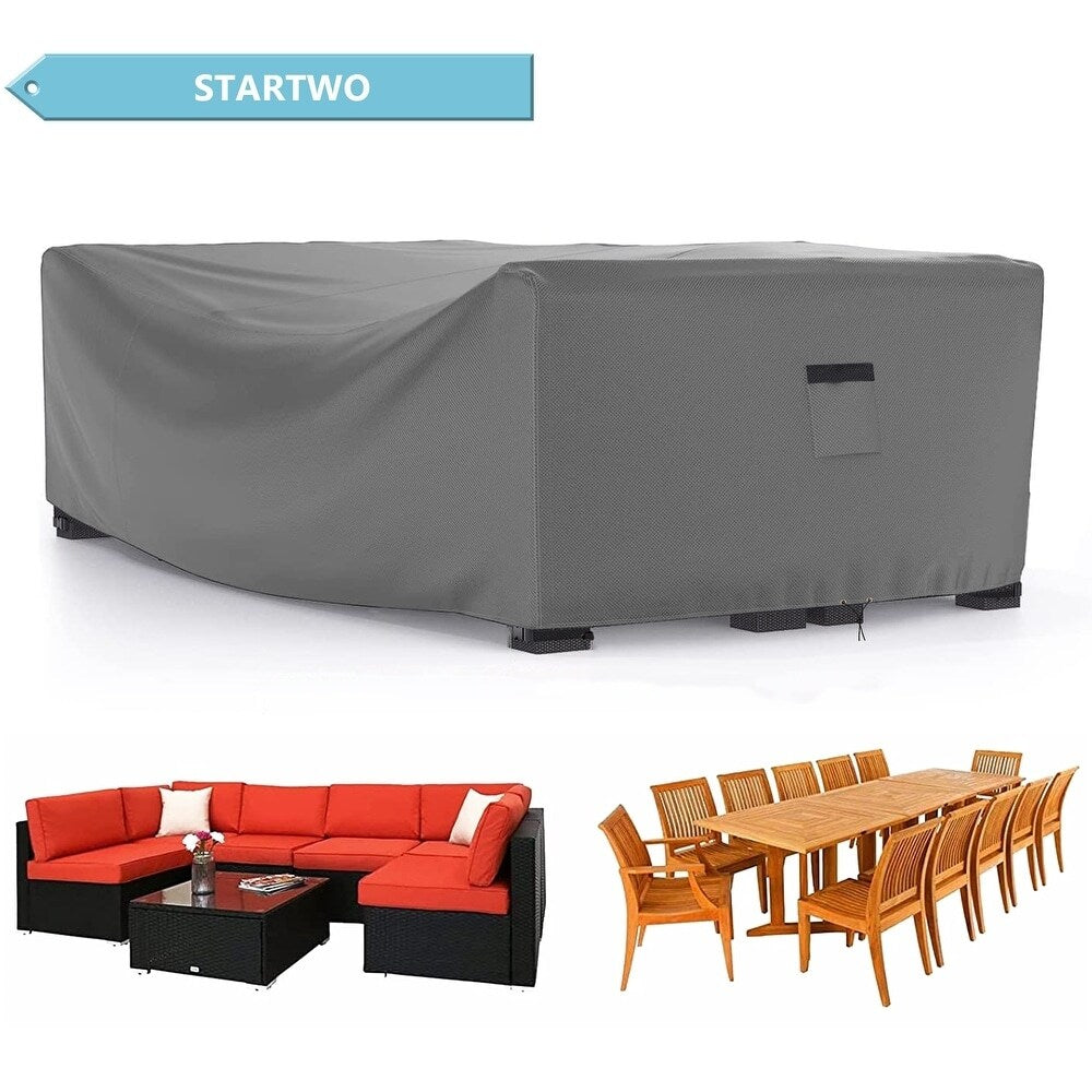 Heavy Duty Outdoor Furniture Cover Patio Waterproof Patio Set Cover