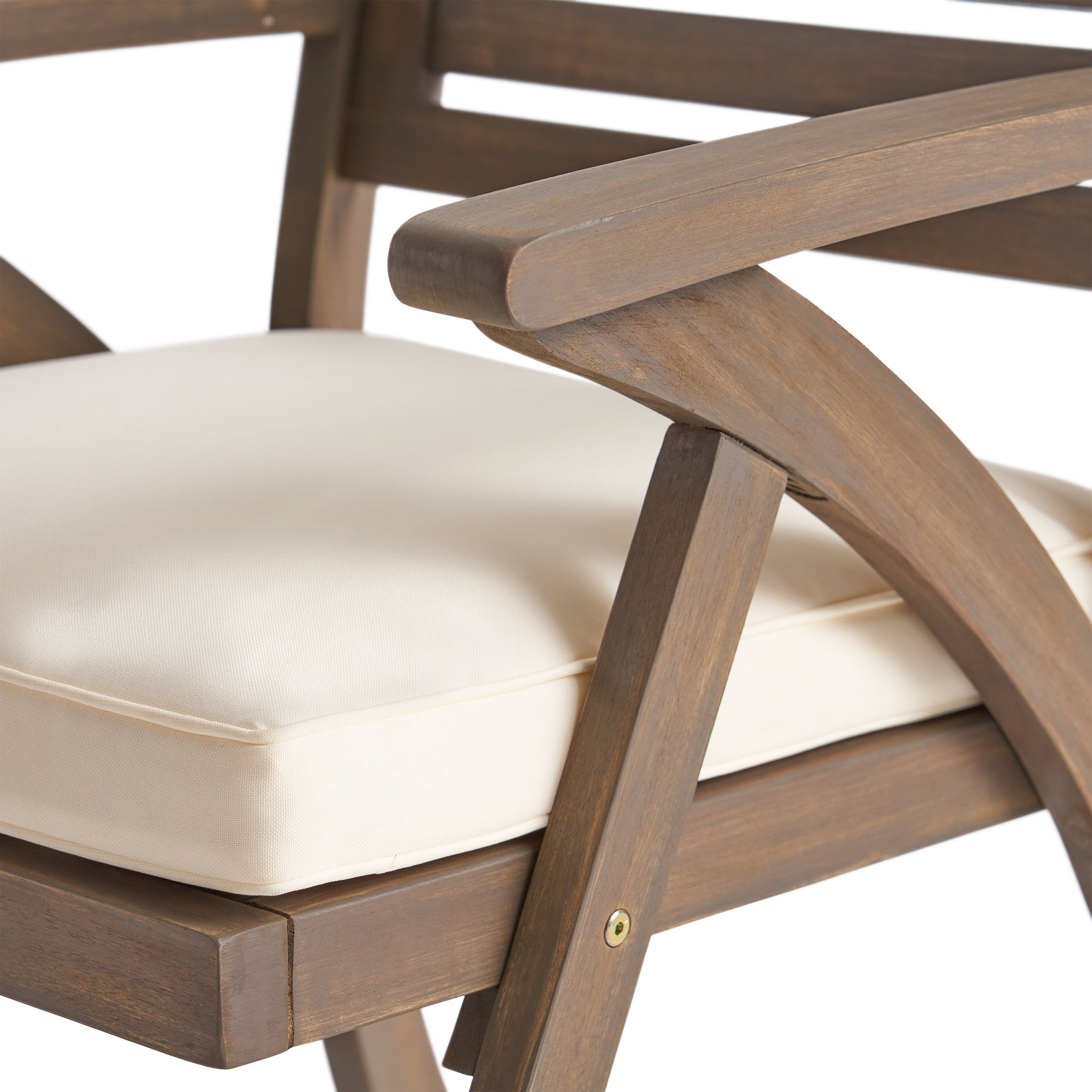 Ensemble de salle à manger d'extérieur Hermosa 5 pièces en bois d'acacia par Christopher Knight Home
