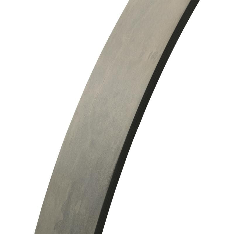 Miroir mural rond classique avec cadre en bois