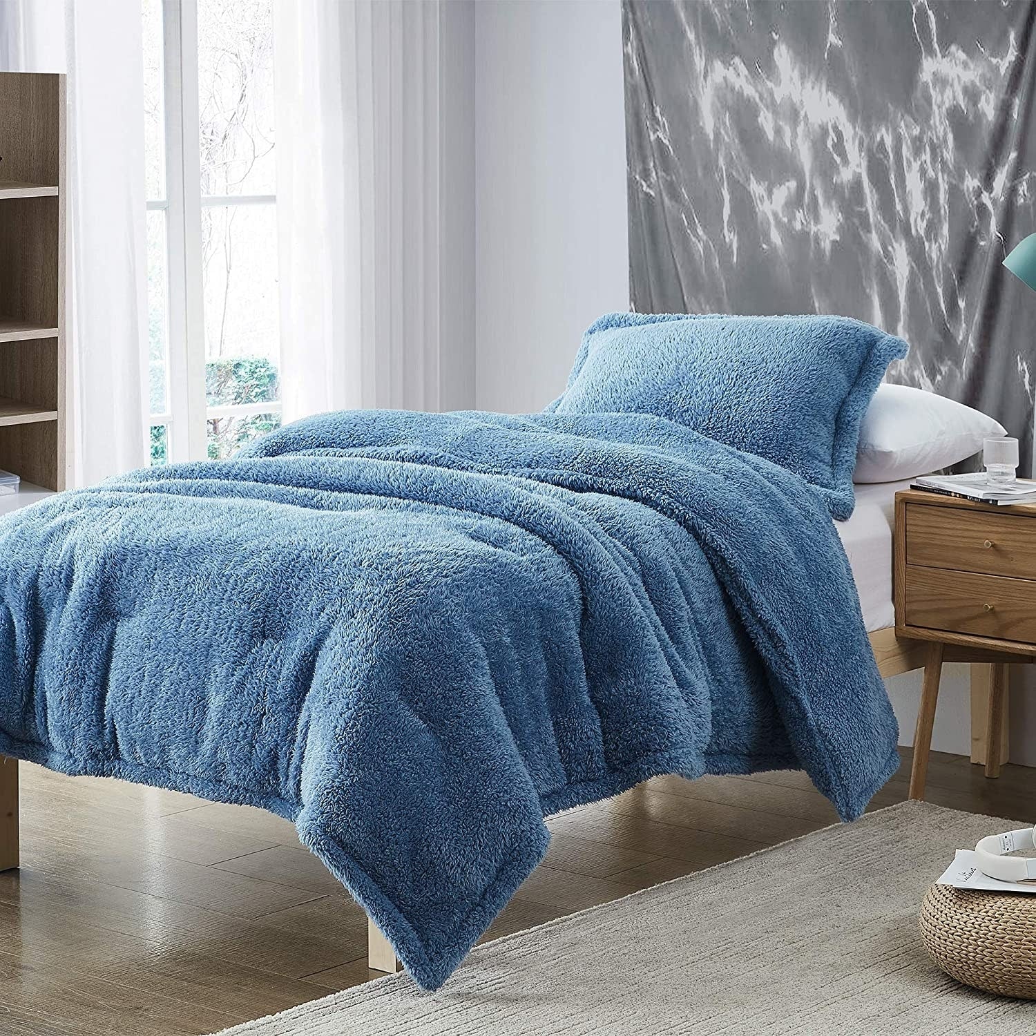 Hollywood - Parure de couette surdimensionnée Coma Inducer® - Denim délavé