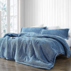 Hollywood - Parure de couette surdimensionnée Coma Inducer® - Denim délavé