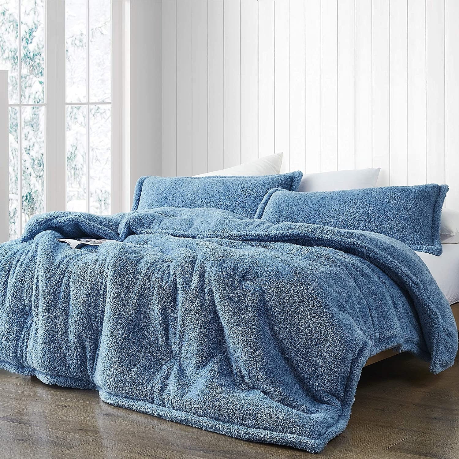 Hollywood - Parure de couette surdimensionnée Coma Inducer® - Denim délavé