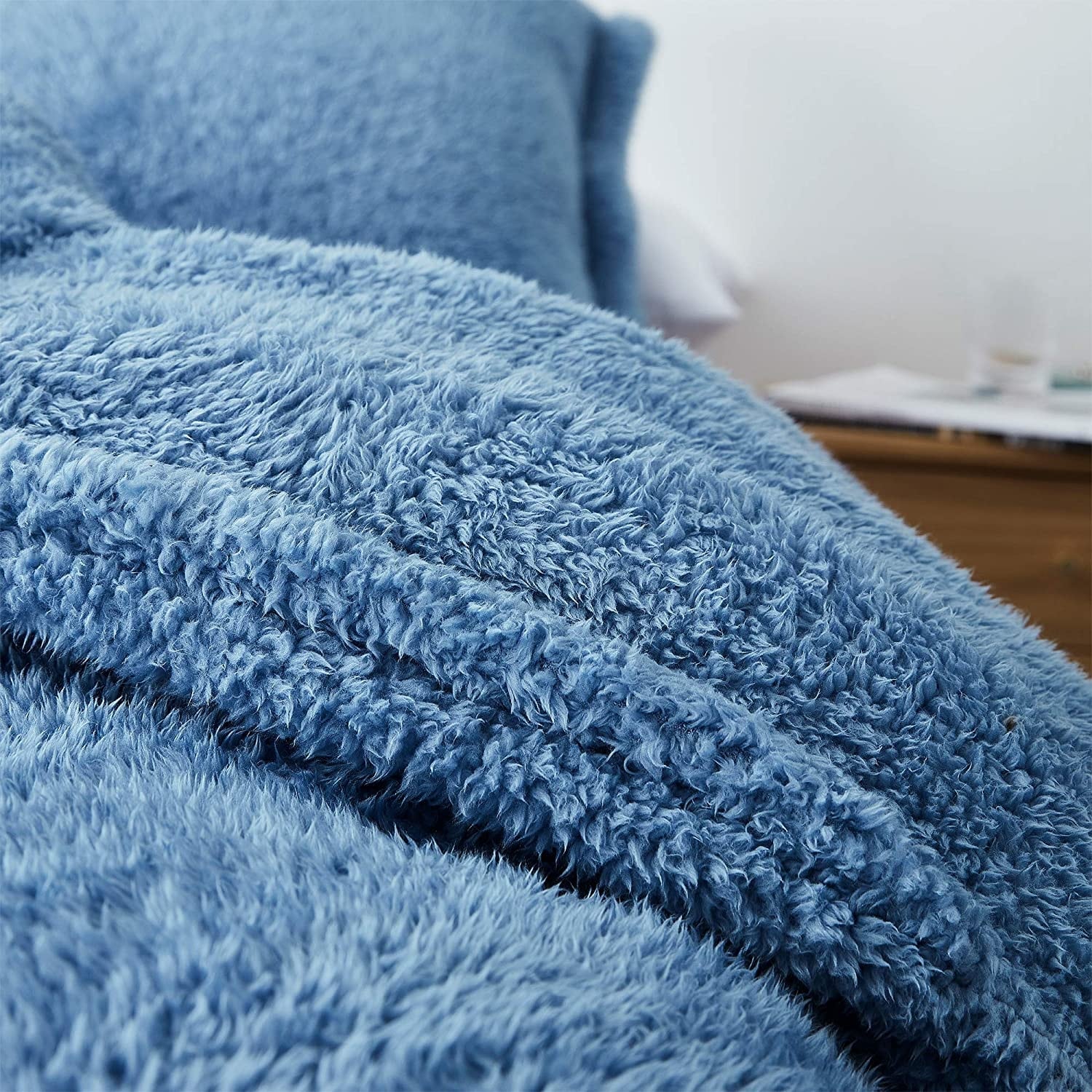 Hollywood - Parure de couette surdimensionnée Coma Inducer® - Denim délavé