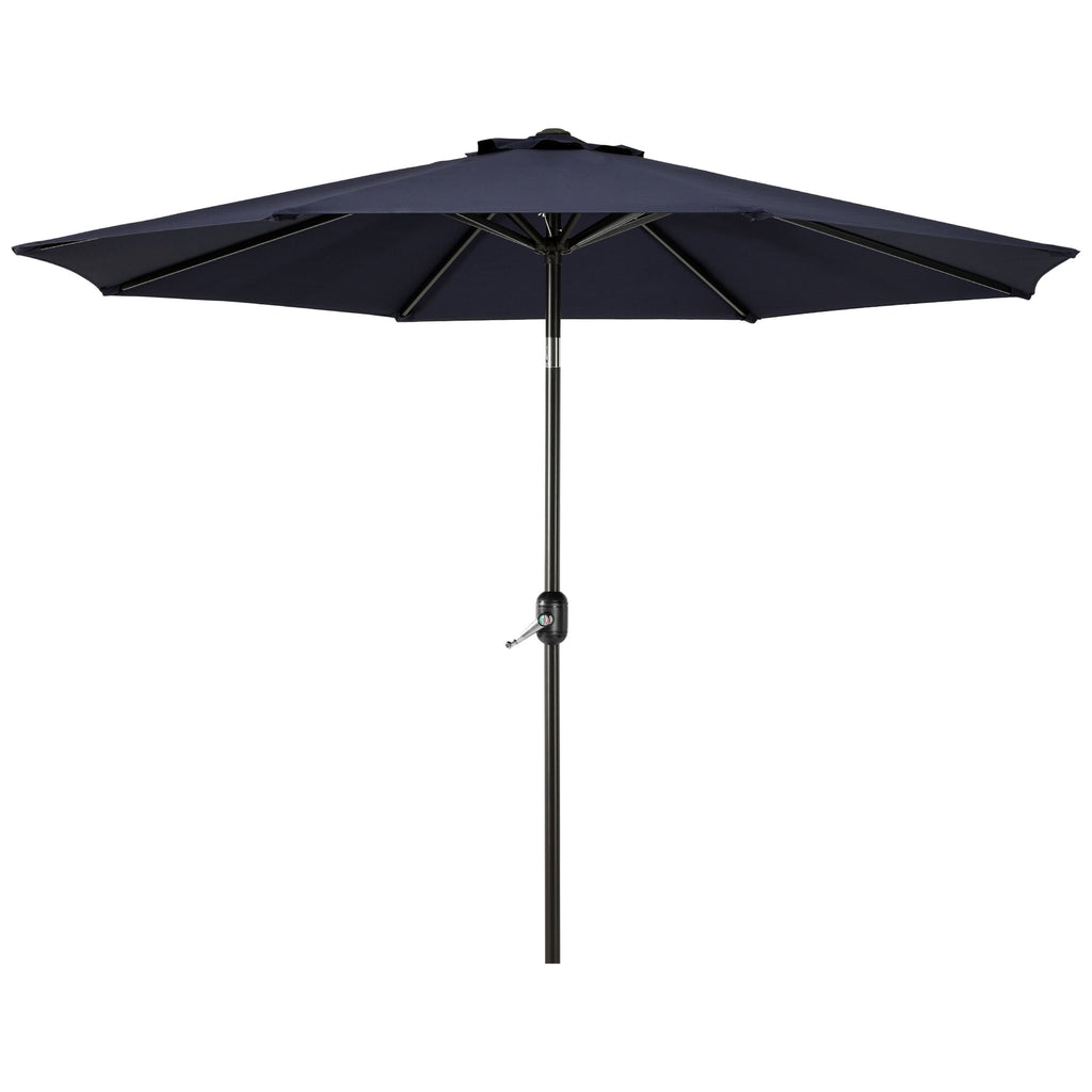 Holme 9-foot Steel Market Patio Umbrella with Tilt-and-Crank