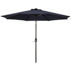 Holme 9-foot Steel Market Patio Umbrella with Tilt-and-Crank