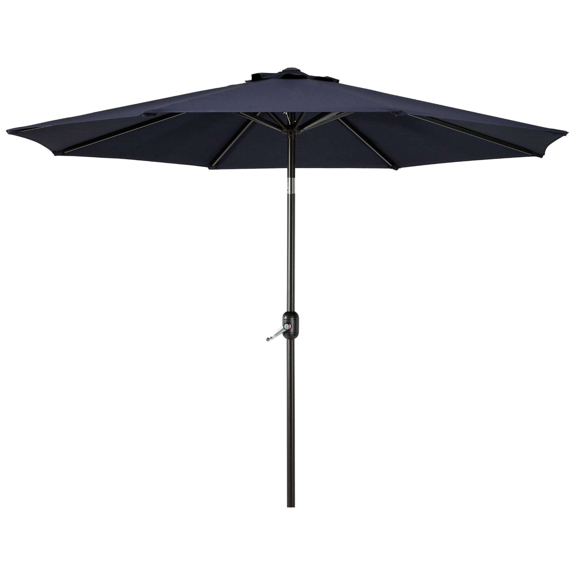 Holme 9-foot Steel Market Patio Umbrella with Tilt-and-Crank