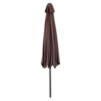Holme 9-foot Steel Market Patio Umbrella with Tilt-and-Crank