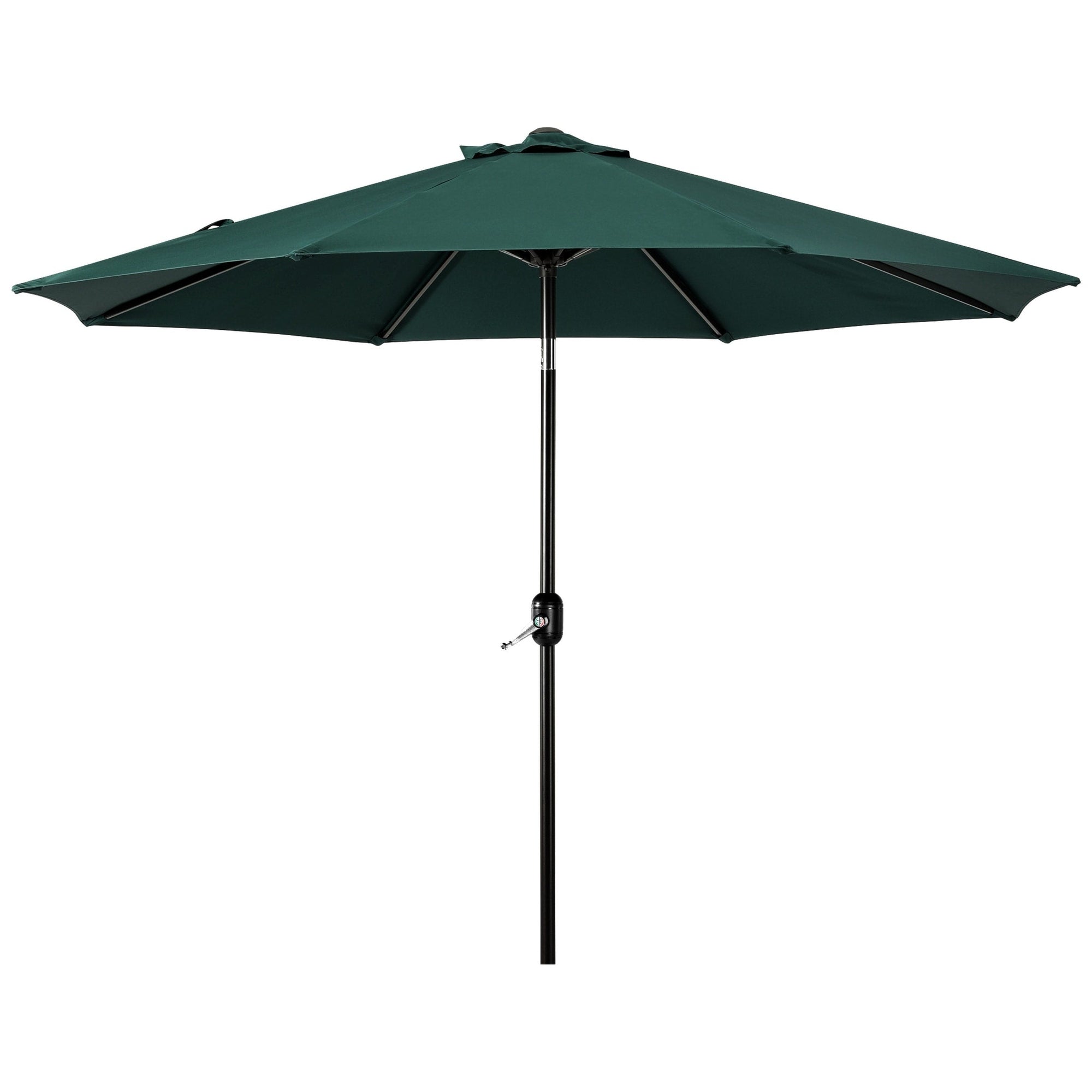 Holme 9-foot Steel Market Patio Umbrella with Tilt-and-Crank