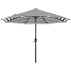 Holme 9-foot Steel Market Patio Umbrella with Tilt-and-Crank