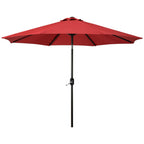 Holme 9-foot Steel Market Patio Umbrella with Tilt-and-Crank