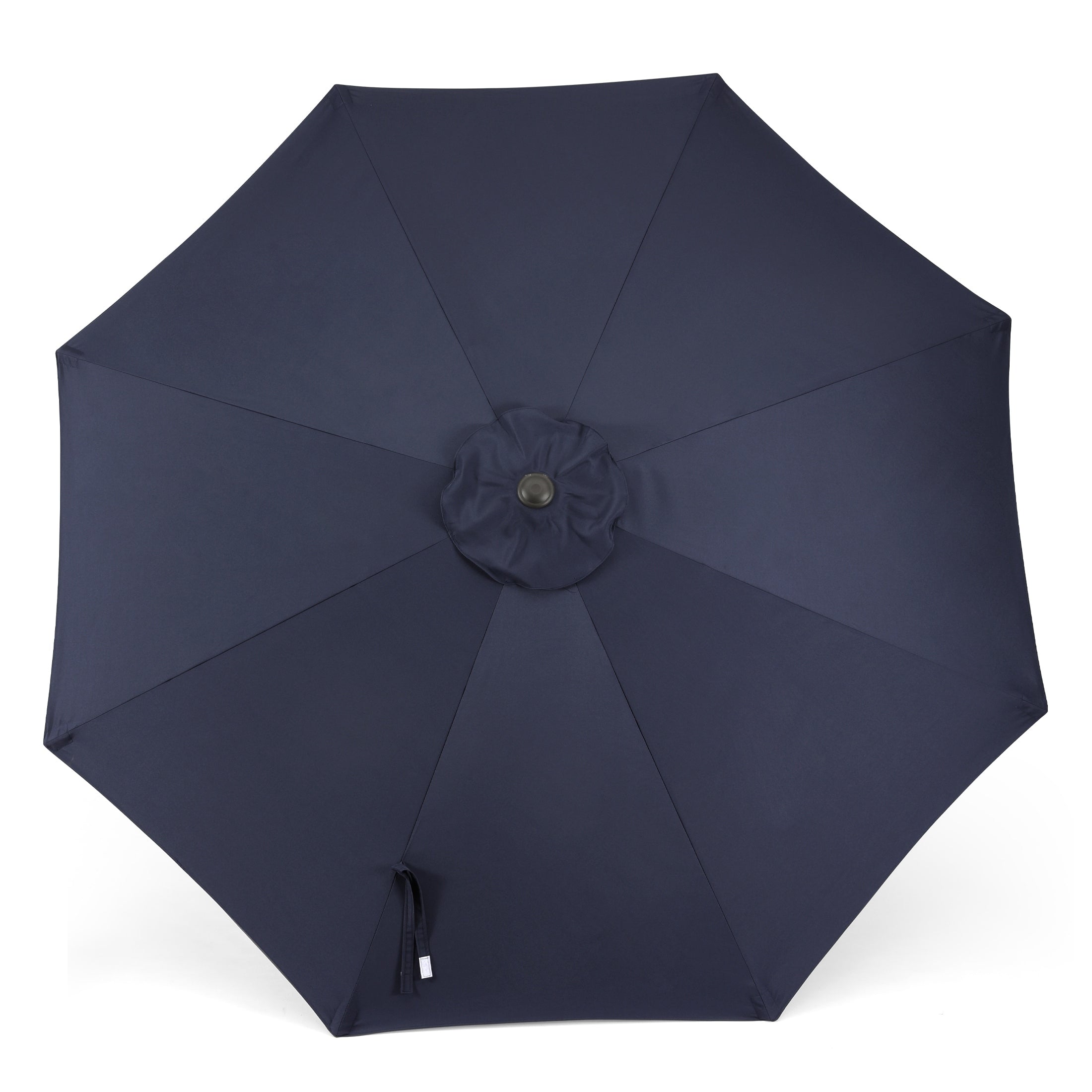 Parasol de marché en acier Holme de 9 pieds avec système d'inclinaison et de manivelle