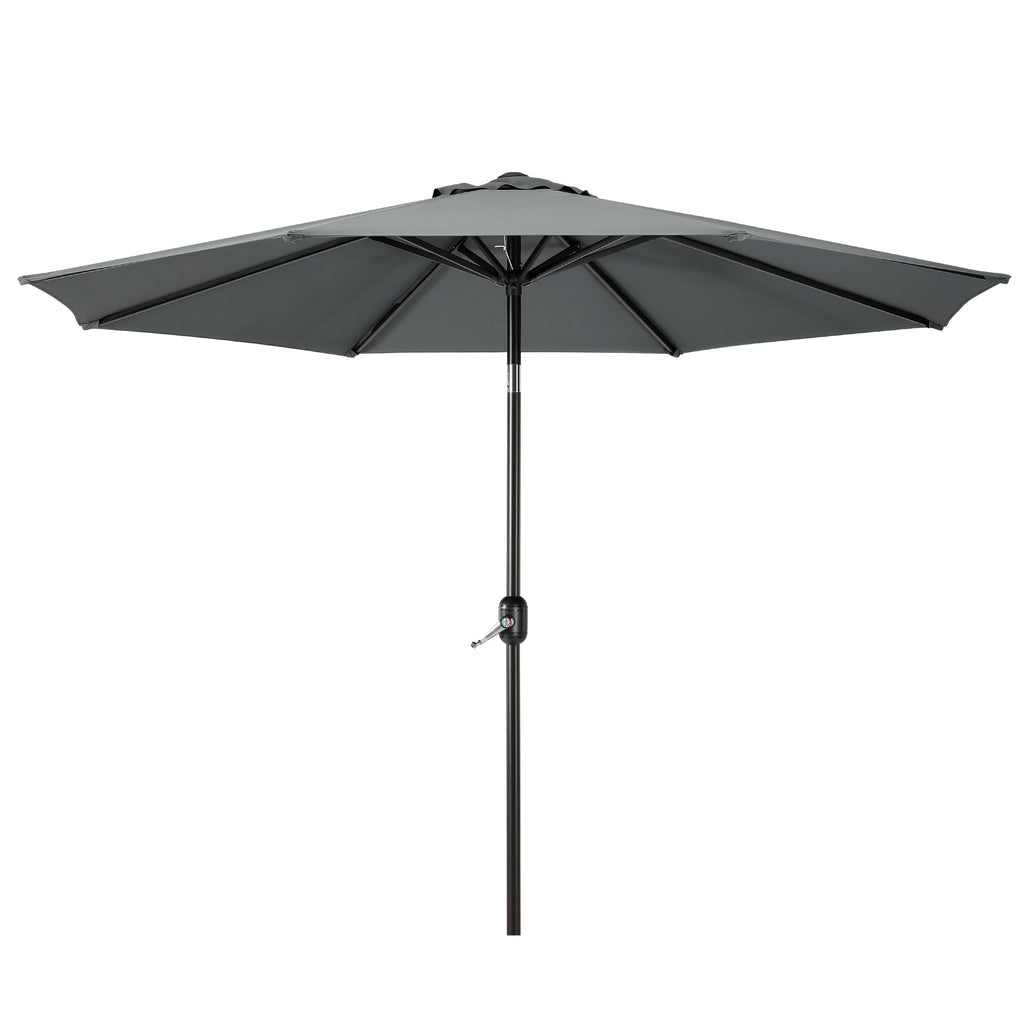 Holme 9-foot Steel Market Patio Umbrella with Tilt-and-Crank