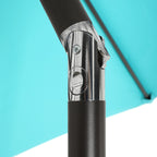 Holme 9-foot Steel Market Patio Umbrella with Tilt-and-Crank