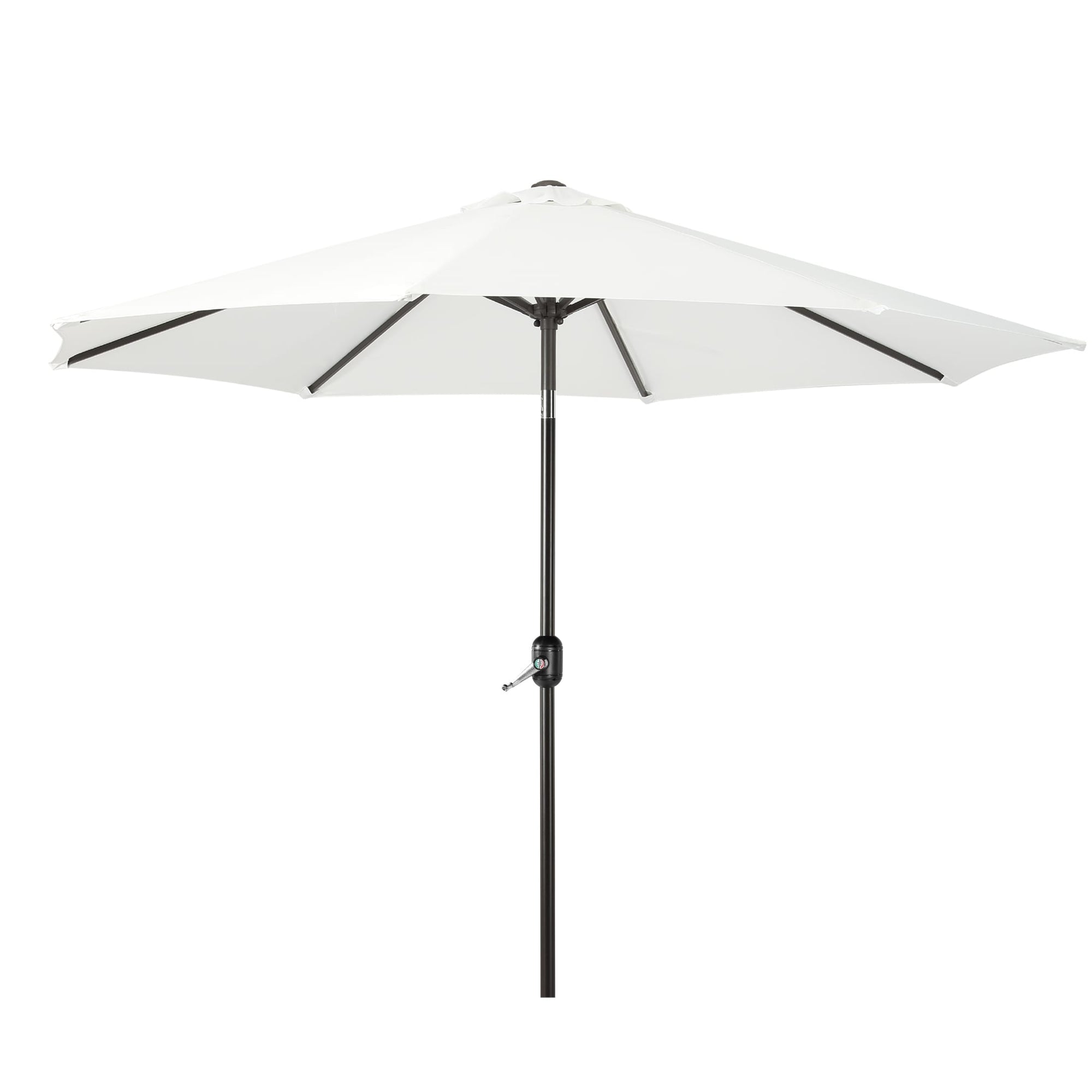 Holme 9-foot Steel Market Patio Umbrella with Tilt-and-Crank