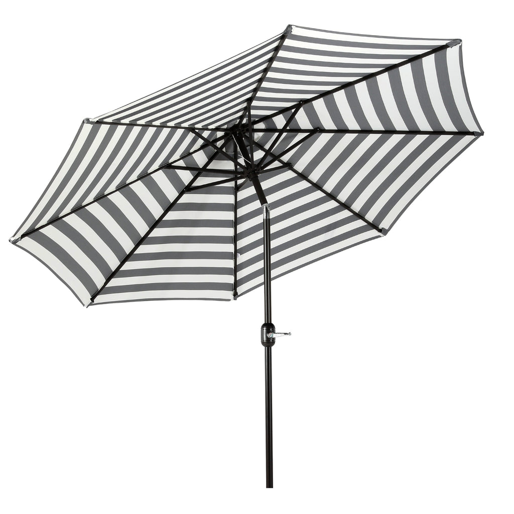 Holme 9-foot Steel Market Patio Umbrella with Tilt-and-Crank