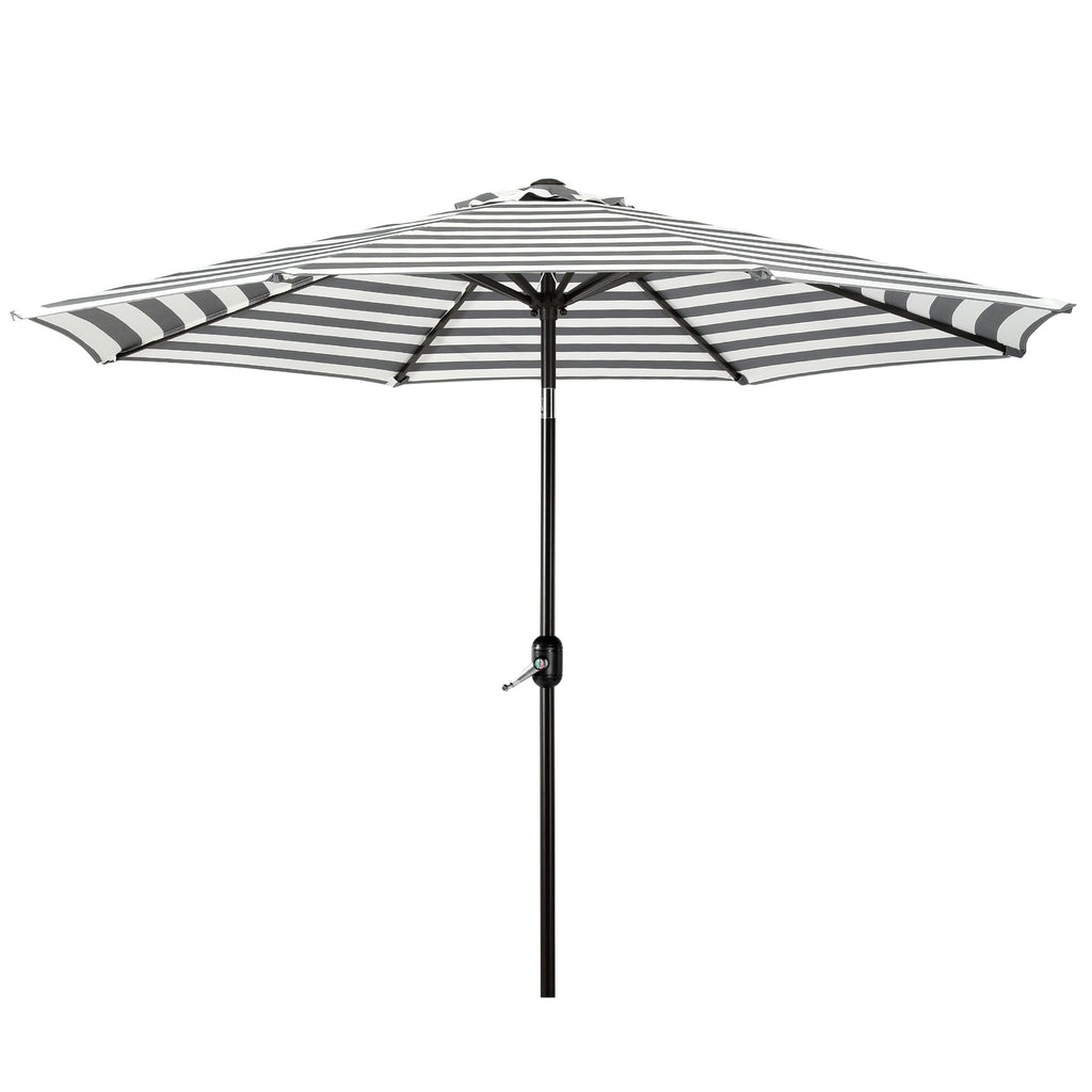 Holme 9-foot Steel Market Patio Umbrella with Tilt-and-Crank