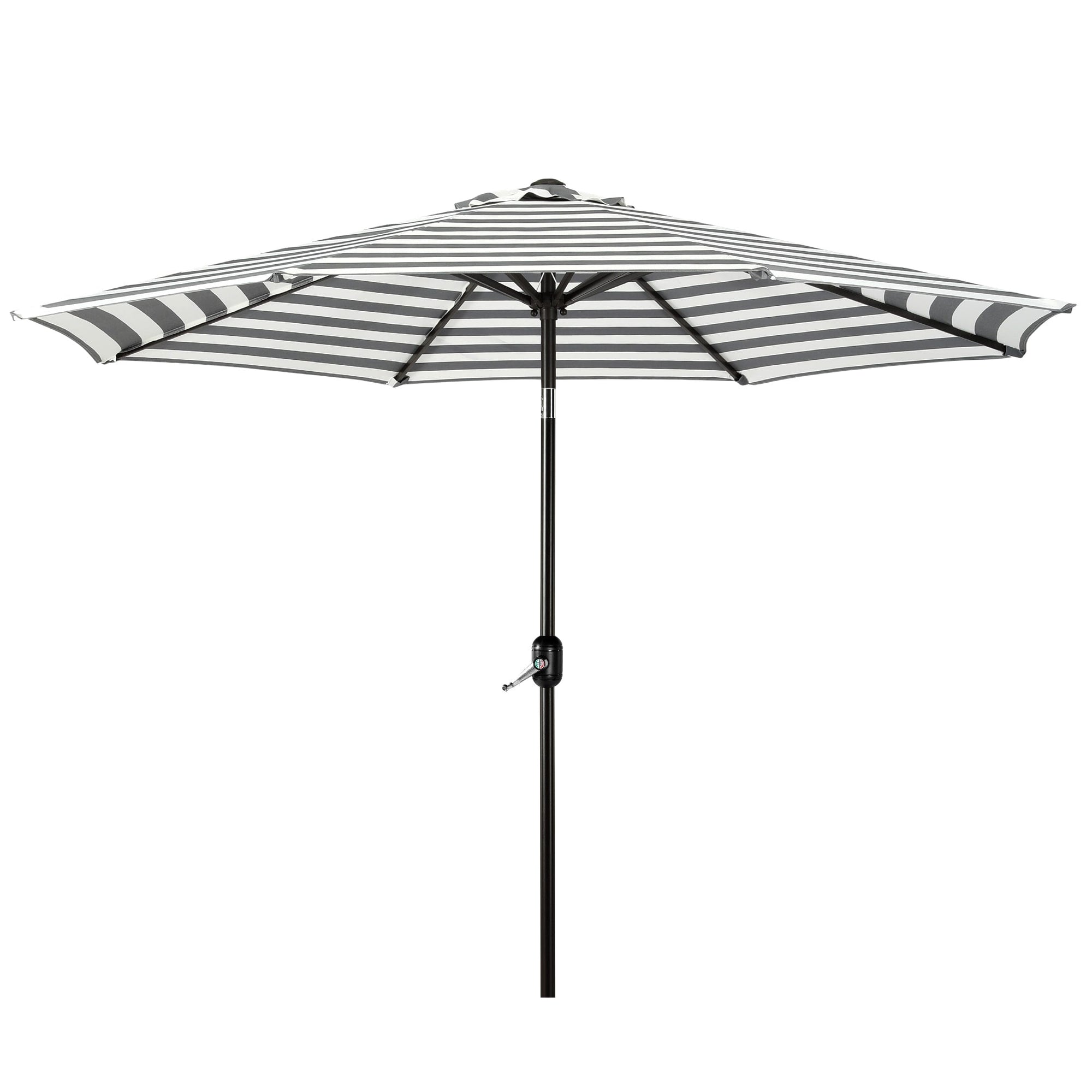 Holme 9-foot Steel Market Patio Umbrella with Tilt-and-Crank